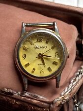 Vintage Milano Watch (Untested) - 18K Gold Plated - Gold Dial - Japan