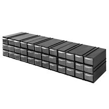 Boîte de rangement armoire en plastique 36 tiroirs transparents organisateurs