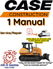 CASE 1455B CRAWLER DOZER MANUAL SERVICE REPAIR SHOP PDF USB