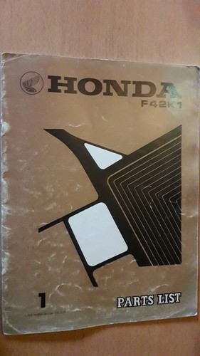Honda tiller f42 - honda,