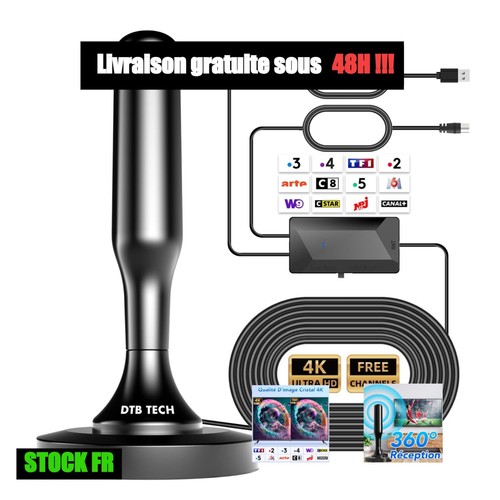 Antenne intérieure tnt - intérieure,