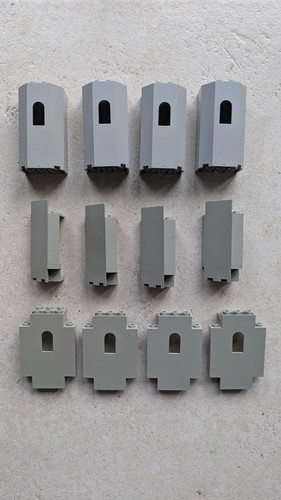 Lot murs portes rochers - , arches