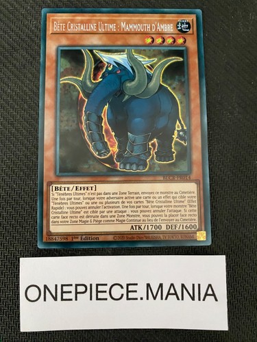 Bête cristaline - yu-gi-oh,