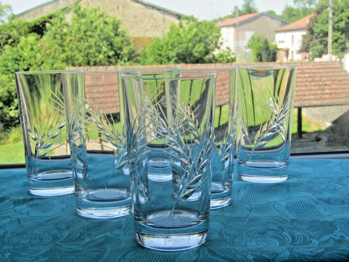 Verres orangeade en - 6,