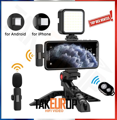 Kit portable vlog wireless - vlog,