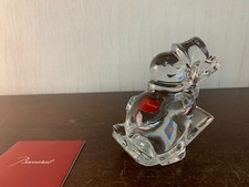 Baccarat Crystal Sledge Man