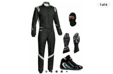 GO KART RACING SPARCO SUIT CIK/FIA LEVEL 2 - DIGITAL SUBLIMATION PRINTED