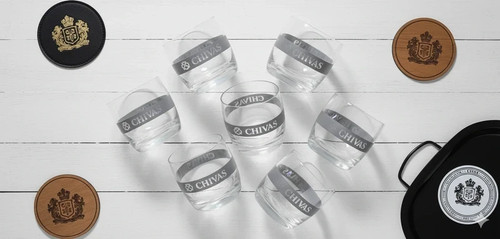 Lot verres chivas - 6, regal