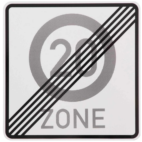 Panneau signalisation fin - panneau,