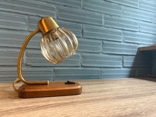 Vintage Table Lamp Mid Century Modern Design Bedside Night Light Antique Space
