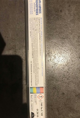 500g baguette brasure sans