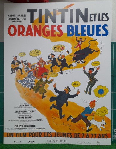 Tintin les oranges bleues - et,