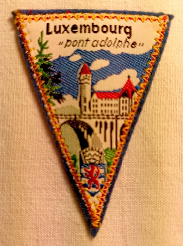 écusson luxembourg patch - Écusson,