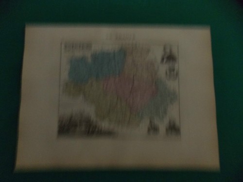 Gers carte atlas migeon - carte,