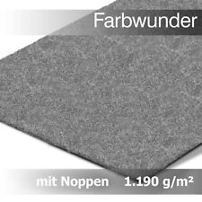 Gazon Artificiel Tapis 1190g/M² Farbwunder non-Tissé Kunstrasenteppich Gris