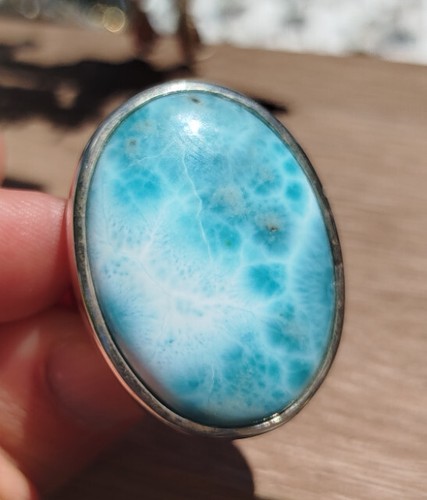 21g grande bague larimar - bague, en