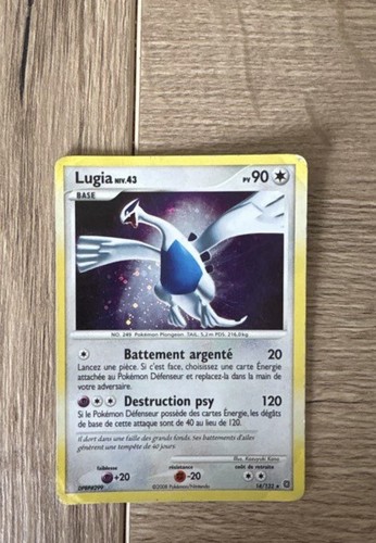 Carte pokemon lugia - carte,
