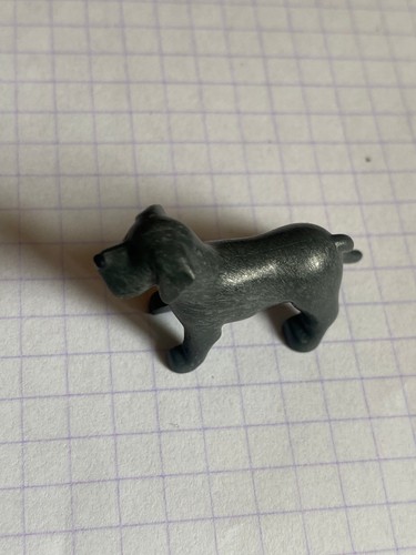 Playmobil petit chien gris - chien,