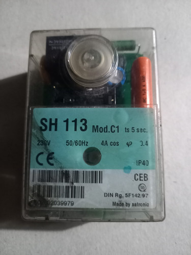 Boite controle fuel sh113 - boite, de