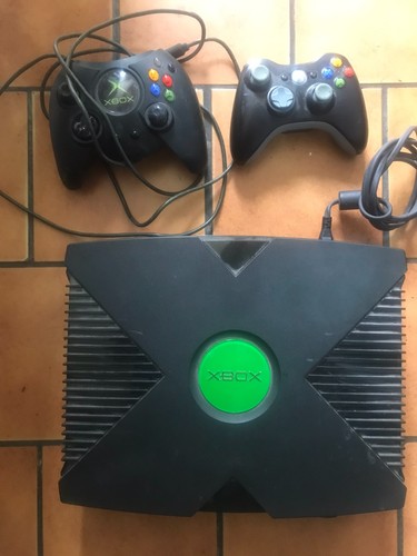 Xbox video game system - game,