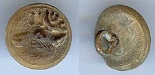 Worship Button - Unidentified Crew in Horn d=16mm Deer Head