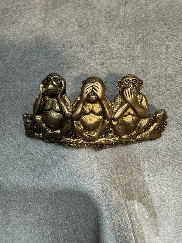 Petits singes bronze - 3,
