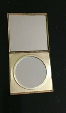 miroir de sac ancien en métal