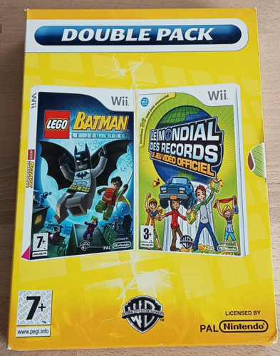 Nintendo wii double pack lego - nintendo,