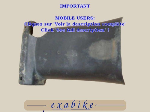 Bavette arriere pour derbi - bavette,