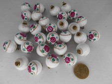 30 Ancienne grosses perles