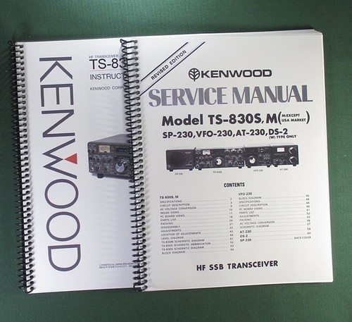 Kenwood 830s service - ts-830s,