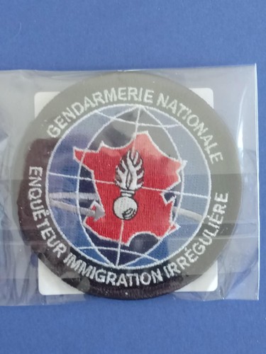 Gendarmerie ecusson brode - -,