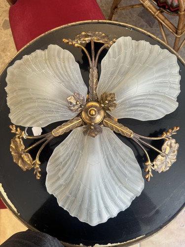 Plafonnier bronze pâte - bronze,