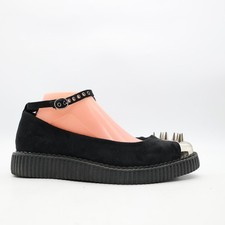 TUK Spiked Pointed Mary Jane Women's Size 9 Ballet Creepers Flats Shoes