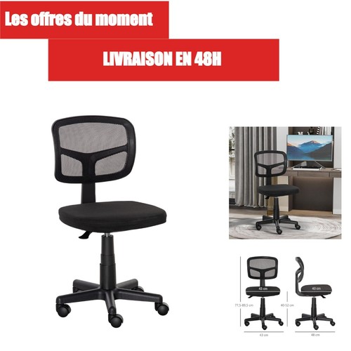 Vinsetto chaise bureau - de,