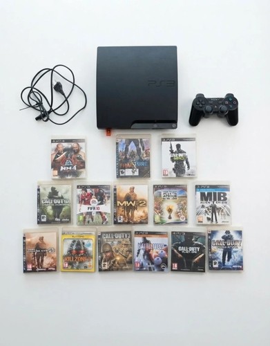 Console ps3 slim - console, +