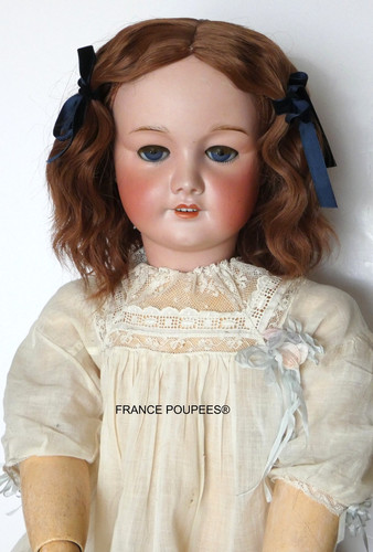 Perruque auburn poupée - perruque,