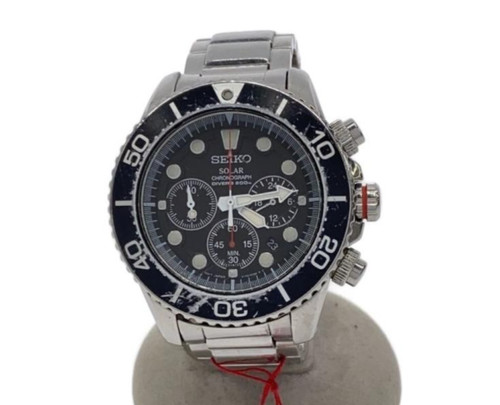 Chronographe solaire seiko - chronographe,