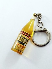 KEYCHAIN - Miniature - APERITIF LILET Quinquina Wine - 3D Bottle - 1960s