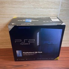 PS2 Console BB Pack Midnight Blue SCPH-50000 4315 From Japan