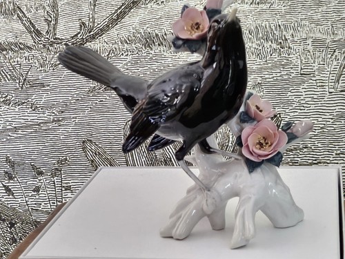 Oiseau porcelaine saxe - de,