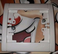 85000 LEGRAND SAGANE OPALIS (Blanc) Plaque enjoliveur  prise interrupteur blanc