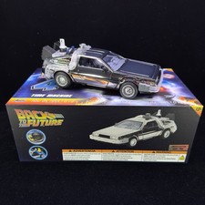 Jada Next Level DeLorean Back To The Future Time Machine Chrome Excl. #0226/1985