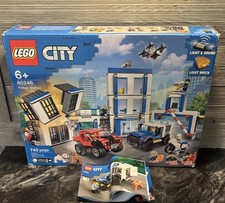 Lego City Police Station # 60246 Box And 1 Manual Only.