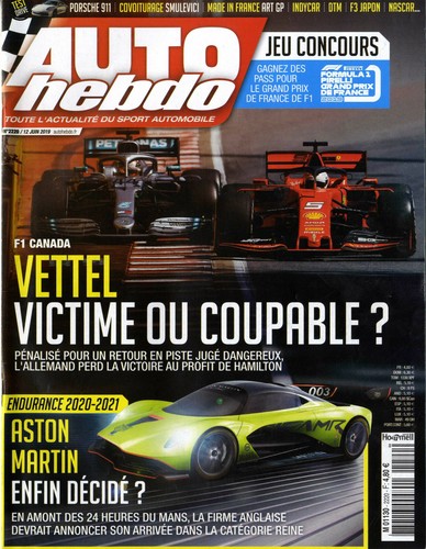 Auto hebdo 2220 06 - auto, 12/06/2019