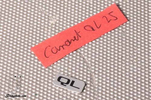 Front name plate canonet ql25 - front,