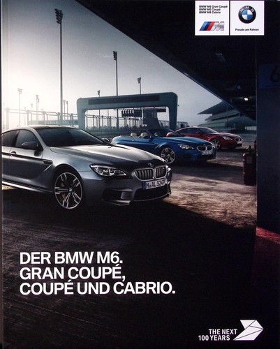 Ed6002 brochure bmw coupé - bmw, m6