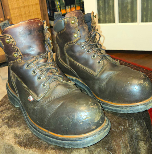 Red wing shoes - shoes, brown
