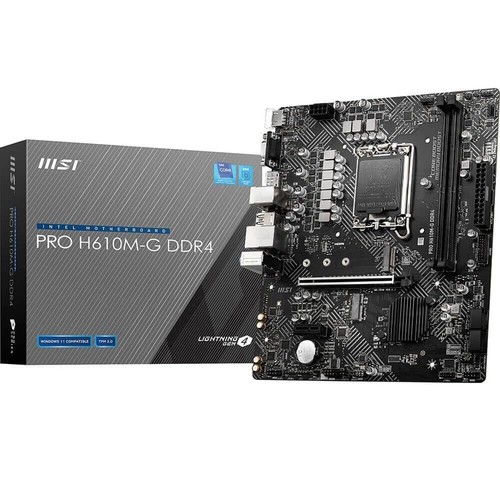 Pro h610m ddr4 carte mère - ddr4,