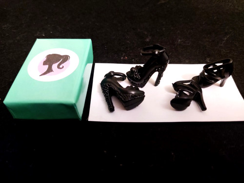 Barbie paires chaussures - barbie,